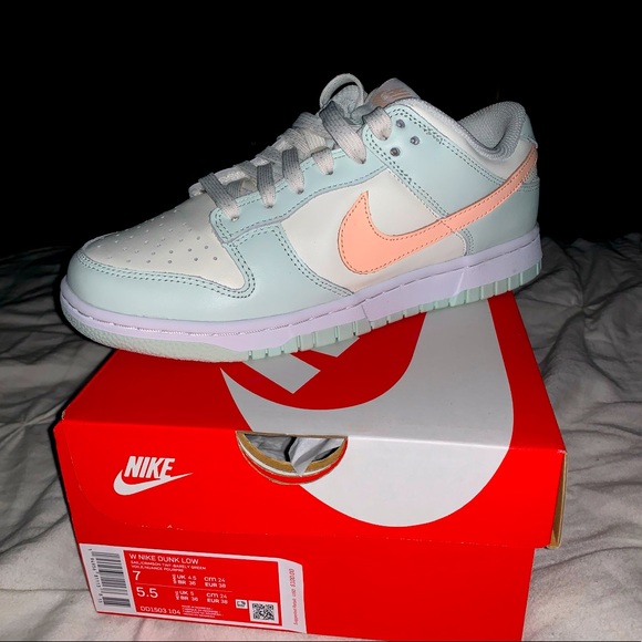 Nike Shoes - Womens Nike Dunk Low Barley Green